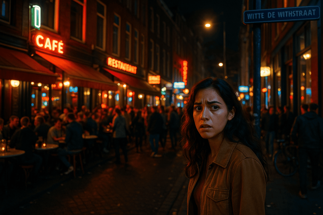 Elena’s investigation takes her to Rotterdam’s lively cultural heart—Witte de Withstraat. But beneath its vibrant façade, the street harbors secrets that threaten to pull Elena deeper into danger.